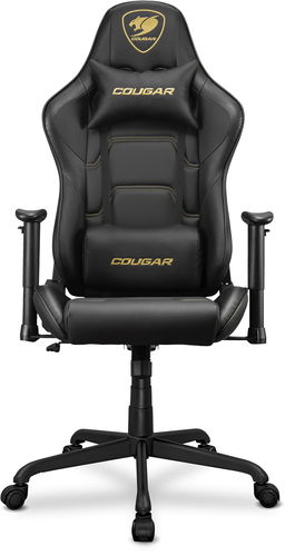 Cougar ARMOR ELITE ROYAL, fekete/arany - Gamer szék - Fő fotó