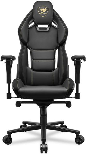 Cougar HOTROD ROYAL - fekete/arany - Gamer szék - Fő fotó