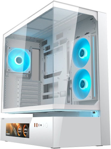 Cougar CFV235 VISION White - PC Case - Main image