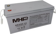 MHPower GE250-12 Gel battery 12V/250Ah, Terminal T3 - M8, Deep Cycle; GE250-12 - UPS Batteries