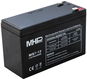 MHPower olověný akumulátor AGM 12 V/7 Ah, Faston F2 - 6,3 mm, MS7-12 - Baterie pro záložní zdroje