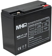 MHPower AGM lead acid battery 12 V/17 Ah, Terminal T1 - M6, MS17-12 - UPS Batteries