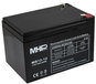 UPS Batteries MHPower AGM lead acid battery 12 V/12 Ah, Faston F2 - 6,3 mm, MS12-12 - Baterie pro záložní zdroje