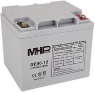 MHPower GE40-12 Gel battery 12V/40Ah, Terminal T1 - M6, Deep Cycle; GE40-12 - UPS Batteries