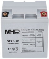 MHPower gel battery 12 V/28 Ah, Terminal T2 - M6, Deep Cycle, GE28-12 - UPS Batteries