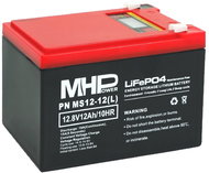MHPower MS12-12(L) Lithium battery LiFePO4 12V/12Ah, Faston F2, 6,3 mm - UPS Batteries