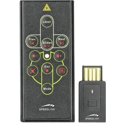 SPEED LINK Companion Wireless ExpressCard Multimedia Presenter - TV Remote Control - Hauptbild
