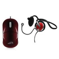 SPEED LINK Snappy2 Black + SPEED LINK PICUS Backheadset Stereo - Mouse