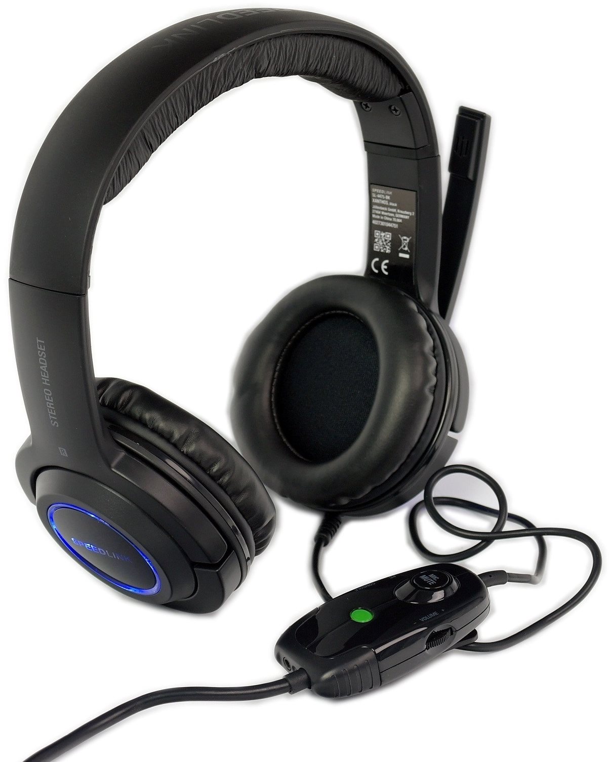 SPEEDLINK Xanthos black Gaming Headphones Alza.cz