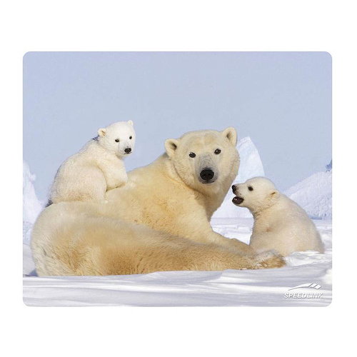 SPEED LINK Silk Mousepad Polar Bears - Mouse Pad - Main image