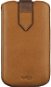 Vicious and Divine - Leather Soft Pouch L (light brown) - Phone Case