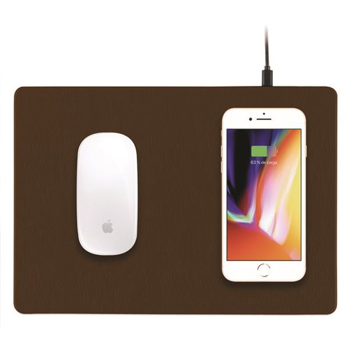 MiniBatt PowerPAD - Qi Brown - Mouse Pad - Main image