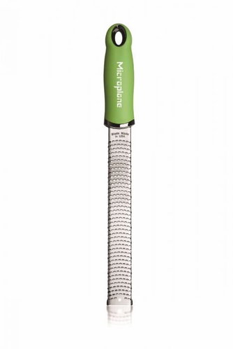 Microplane Fine Grater with handle, green - Grater - Main image
