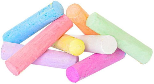 Mikro-Trading Křídy na chodník barevné - Chalk - Main image