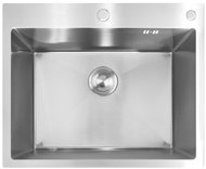 MIXXUS MH6050 SS colour Stainless steel sink with trap, stainless steel - Stainless Steel Sink