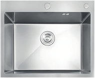 MIXXUS MH5843 Decor SS colour Stainless steel sink with trap, stainless steel - Stainless Steel Sink