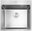 SS colour Stainless steel sink with trap, stainless steel
