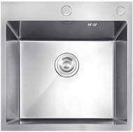 MIXXUS MH5050 Decor SS colour Stainless steel sink with trap, stainless steel - Stainless Steel Sink