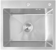 MIXXUS MH5045 SS colour Stainless steel sink with trap, stainless steel - Stainless Steel Sink