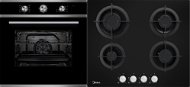 MIDEA 65M90M1 + MIDEA MG60K503GB-EN - Oven & Cooktop Set