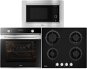 MIDEA 7NM30D0 + MIDEA MG60K503GB-CZ +  MIDEA AG820A3A - Oven, Cooktop and Microwave Set