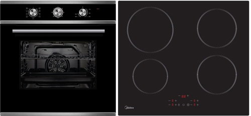 MIDEA 65M90M1 + MIDEA MIH 653A - Oven & Cooktop Set - Main image