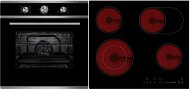 MIDEA 65M90M1 + MIDEA MVC 662 - Oven & Cooktop Set