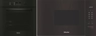 MIELE H 2861-1 BP Black 125 Edition + MIELE M 2230 SC - Built-in Oven & Microwave Set
