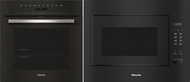MIELE DGC 7151 Black Line + MIELE M 2240 SC OBSW - Built-in Oven & Microwave Set
