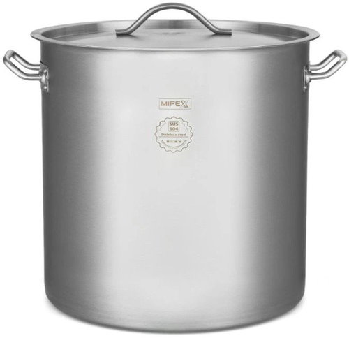 Mifex Profi Large stainless steel gastro pot with lid 70 l - Pot - Main image