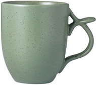 Made In Japan Mug with Non-traditional Ear Tea Cup, Green 500ml - Mug