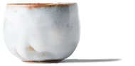 Made In Japan White Cloud Sake Bowl 50ml - Small Bowl