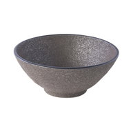 Made in Japan Earth Black Large Udon bowl 950 ml MIJ 20 cm - Soup Bowl