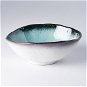 Made In Japan Sky Blue Large Bowl with Irregular Rim 24cm 1.2l - Bowl