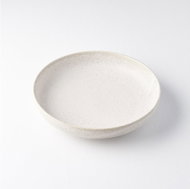Made In Japan Shallow bowl Fade 20cm Beige - Bowl