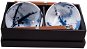Bowl Set Made In Japan Set of Blue & White Bowl Set with Chopsticks 350ml 2pcs - Sada misek
