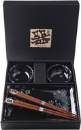 Made In Japan Sushi set Black Sakura 6 ks - Jedálenská súprava