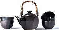 Tea Set Made In Japan Gunmetal Tea Service 5 pcs - Čajový set