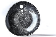 Made In Japan Small Irregular Shallow Plate White Dot 12cm - Plate