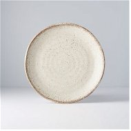 Made In Japan Shallow Plate with High Edge Fade 20cm Sand - Plate