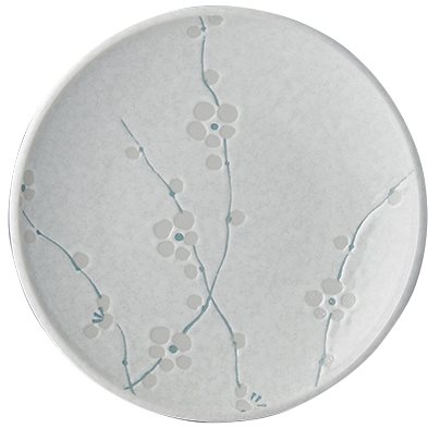 Made In Japan White Blossom Side Plate 20cm - Plate - Main image