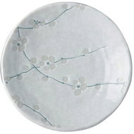 Made In Japan White Blossom  Shallow Plate13cm - Plate
