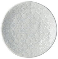 Made In Japan White Star Shallow Plate 13cm - Plate