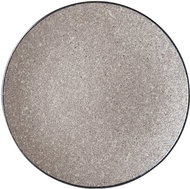 Made In Japan Earth Black Shallow Plate 29cm - Plate