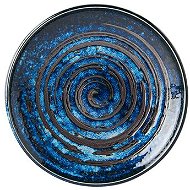 Talíř Made In Japan Mělký předkrmový talíř Copper Swirl 17 cm - Talíř