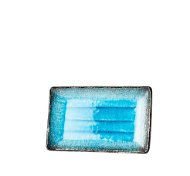 Tanier Made In Japan Sky Blue 21,5 × 13 cm, na sushi - Talíř