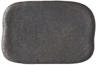 Made In Japan STONE SLAB Square Plate 16 x 11 x 1.8cm - Plate