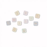 Milin Dřevěné kostky Alphabet - Vzdělávací hračka