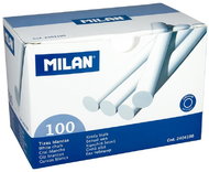 MILAN 2404100 Křídy bezprašné kulaté, bílé, 100 ks - Chalk