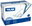 2404100 Dust-free chalks, round, white, 100 pcs.
